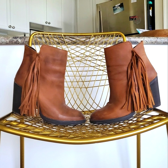 Steve Madden Shoes - Steve Madden | Woodstock Fringe Leather Boot